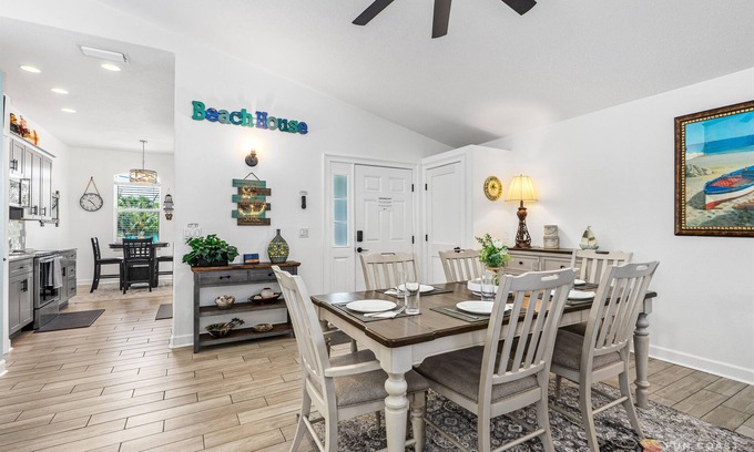 Horton Shores House | Dog Friendly and STEPS from the Ocean! Big Beach House with Pool, BBQ & Garage