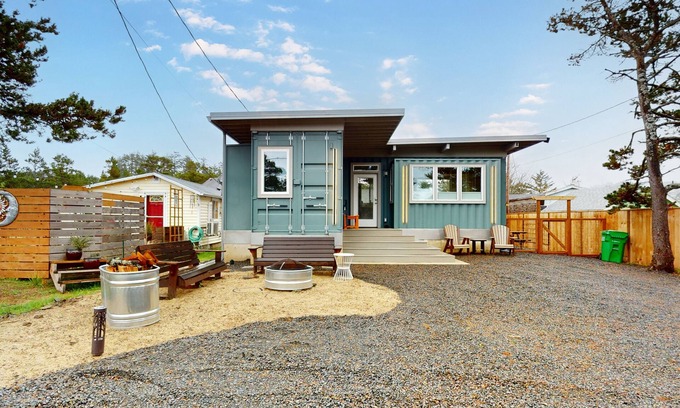 Pacific City House | Dog-friendly, brand-new shipping container home, steps from the beach