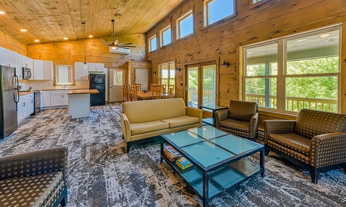 Swanton Cabin | Dog-Friendly Getaway with Four Separate Cabins, WiFi, Gas Grill, & Full Kitchen