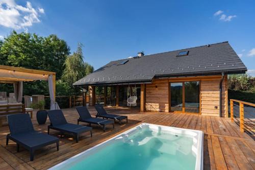 Inwald House | Dom "Modrzewiowka" z basenem, sauna, jacuzzi