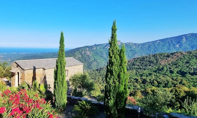 Porri House | Domaine Colonna-santini. Gite Piscine Hammam Spa