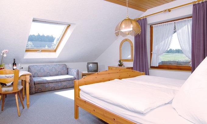 Durbheim Apartment | Doppelzimmer 6 mit Dusche und WC