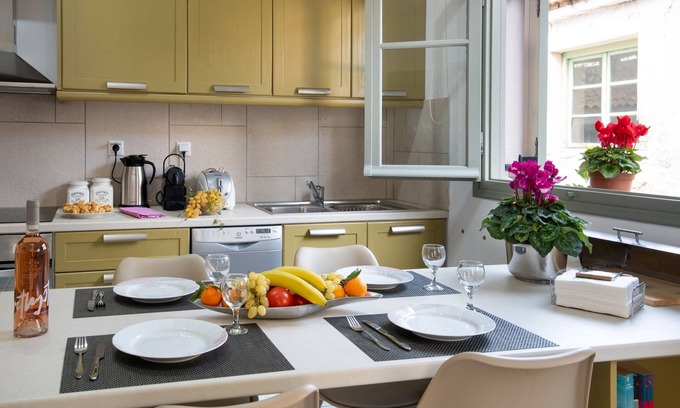 Gaios Apartment | Dora II Studio - Studio Apartment, Sleeps 3