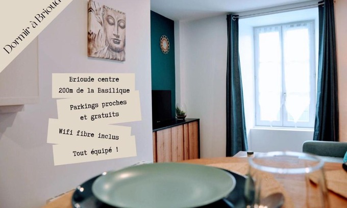 Brioude Apartment | Dormir à Brioude - appartement 'esprit zen'