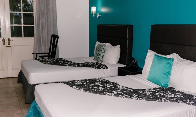Port Royal Bed & Breakfast | Double Bed Garden and Pool View