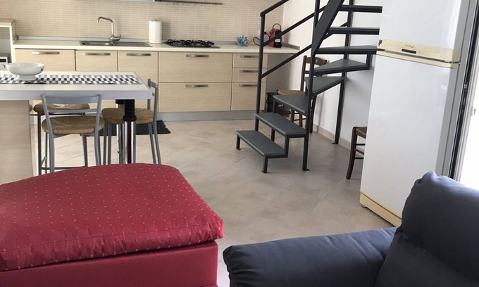 Capo Mulini House | Double room by the sea at Capomulini Bay.