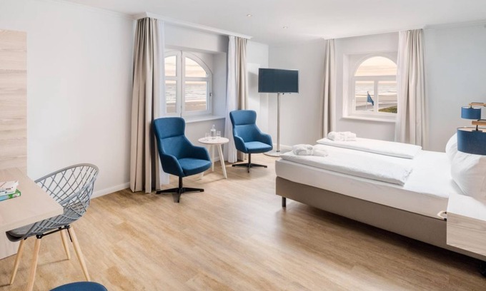 Wangerooge House | Double room North Sea view - Strandhotel Gerken