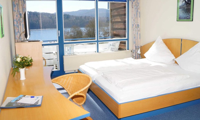Waldeck Apartment | Double room with balcony (dog) - Hotel Haus am See