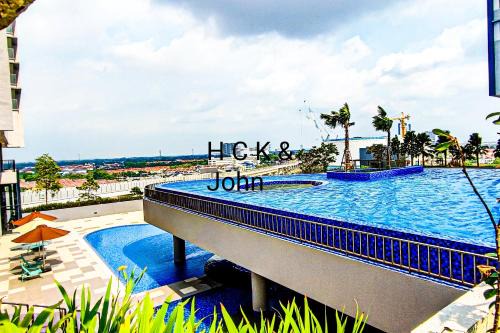 Klang Apartment | Double Storey Pool at Trio Setia by HCK