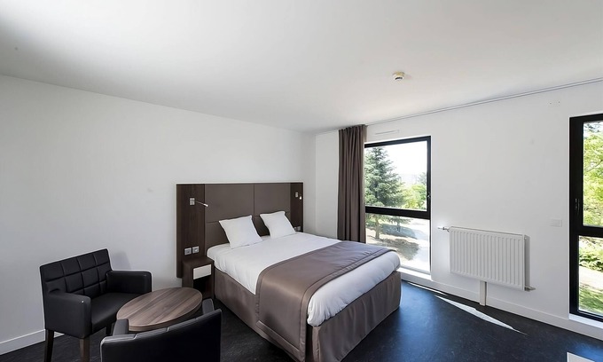 Dijon Hotel | Double Studio Supérieur Stay w/Parking & Lovely Views! Pets Welcome!