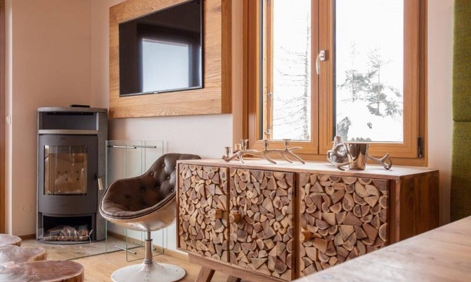 Albeck Apartment | Dream luxury chalet Hochrindl, exclusive with sauna, fireplace + fully equipped garden