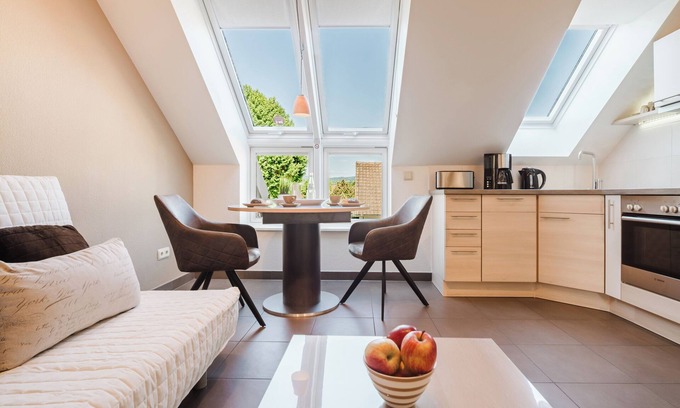 Bensheim Apartment | Dreamlike sleeping suite "Cappuccino" in the wine region between Frankfurt and Heidelberg