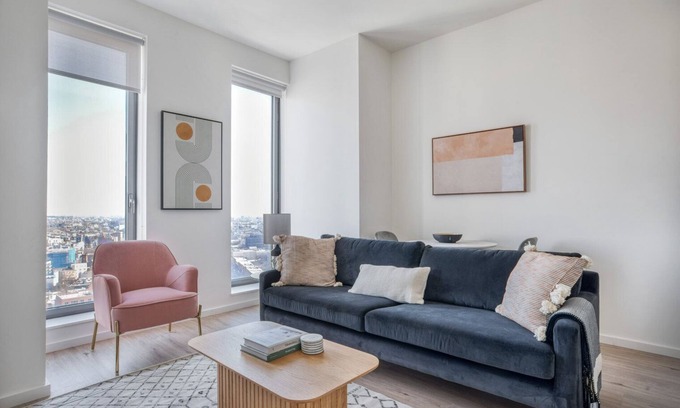 Clinton Hill Apartment | Dreamy Clinton Hill 1BR w/W/D, Gym & Pool, nr BAM, by Blueground