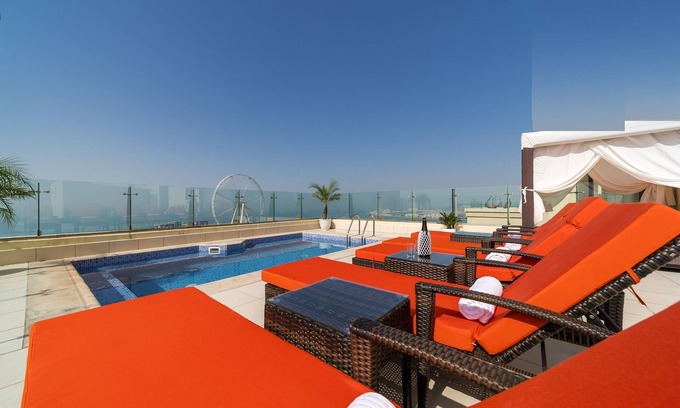 Dubai Marina Apartment | Dubai Jbr amazing terrace Penthouse 6 Bdr. private pool!