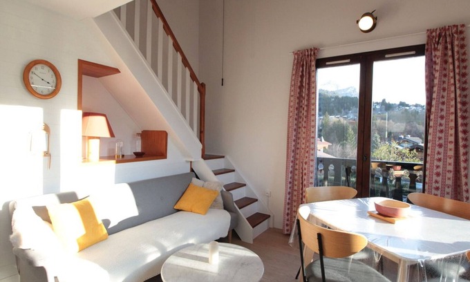 Les Carroz-d'Araches Apartment | Duplex 2BR/4 with Balcony, WIFI and Parking in Les Carroz