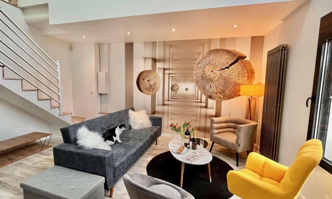 Vanves House | Duplex 6P - 4km Porte de Versailles
