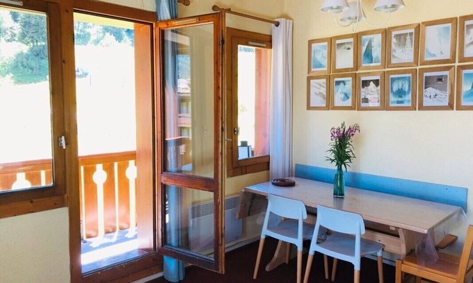 Les Avanchers-Valmorel Apartment | Duplex 8 people (as in a chalet!), ski-to-door, mountain view