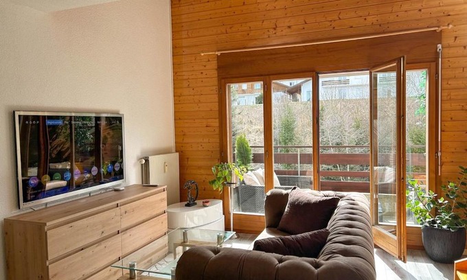 Vionnaz Apartment | Duplex lumineux avec vue