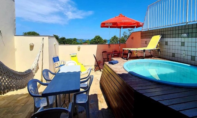Sao Pedro da Aldeia Apartment | Duplex penthouse with pool