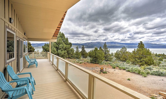 Susanville House | Eagle Lake Home w/ Lake Views & Trail Access