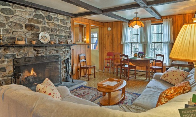 Otis House | East Otis Reservoir Cabin with Porch - Walk to Lake!