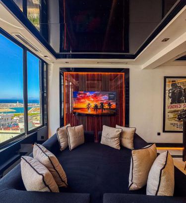 Tangier Apartment | Eclipse - Luxury 3BR with Seaview and Terrace