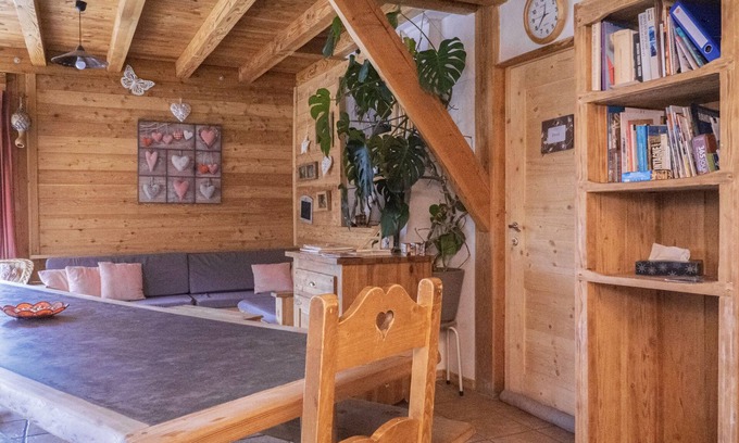 Saint-Martin-de-Queyrieres House | Ecological house 5 minutes from Briancon, 15 people, 2 ears, comfort, SPA