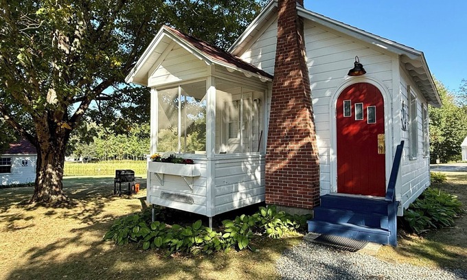 Bar Harbor Cottage | Eden Village Cottage 6 in Bar Harbor, minutes to Acadia & Downtown, Sleeps 6.