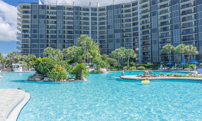 Panama City Beach Apartment | Edgewater Beach & Golf Resort by Panhandle Getaways