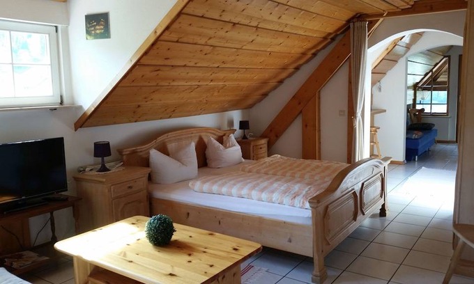 Bad Peterstal-Griesbach Apartment | Ehrenmättlehof: Ferienwohnung E10, 45qm, Wohn-/Schlafbereich, max. 3 Personen