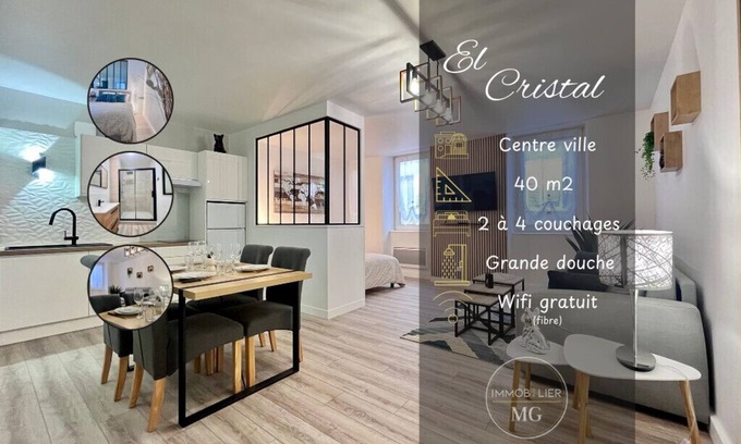 Tournon-sur-Rhone Apartment | El Cristal - Tournon-sur-Rhône