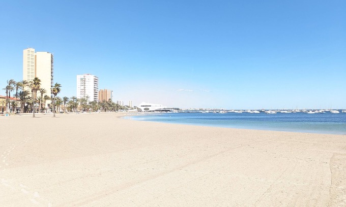 Santiago de la Ribera Apartment | "El Nido de Marly" in Santiago de la Ribera, 200 meters from the beach!