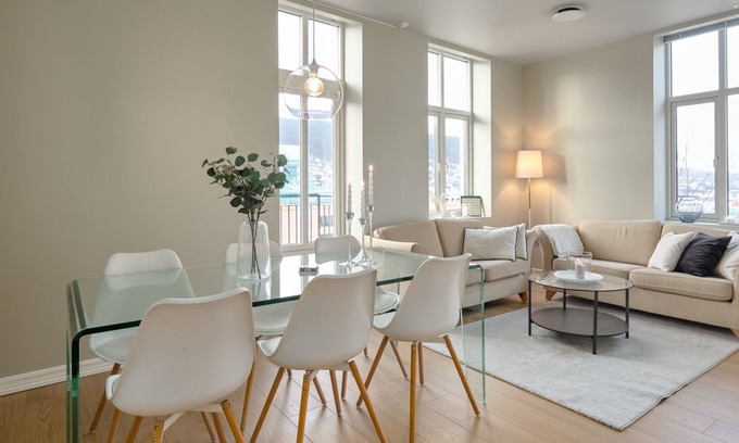 Bergen City Centre Condo | Elegant Bergen City Center Apartment - Ideal