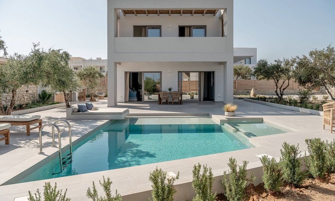 Tavronitis Villa | Elegant Chania Villa | Villa Gohan | 3 Bedrooms | Private Outdoor Pool