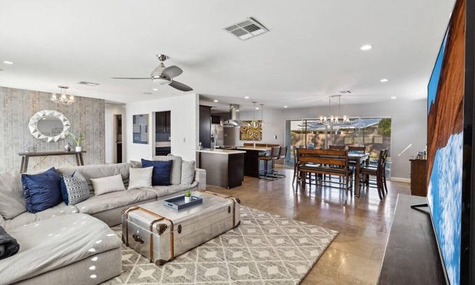 Park Scottsdale One House | Elegant Desert Sanctuary w/Heated Pool & Hot Tub