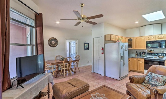 Eleven Mile Corner Apartment | Eloy Desert Oasis with Courtyard and Pool Access!