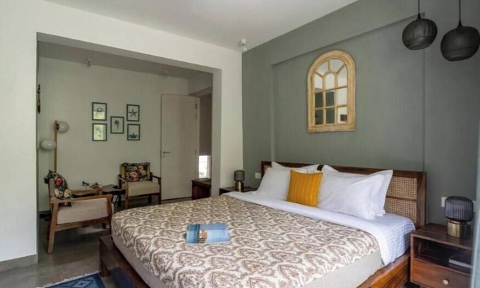 Reis Magos Apartment | ElReino-New 2BHK Apt with Pool near Candolim Beach