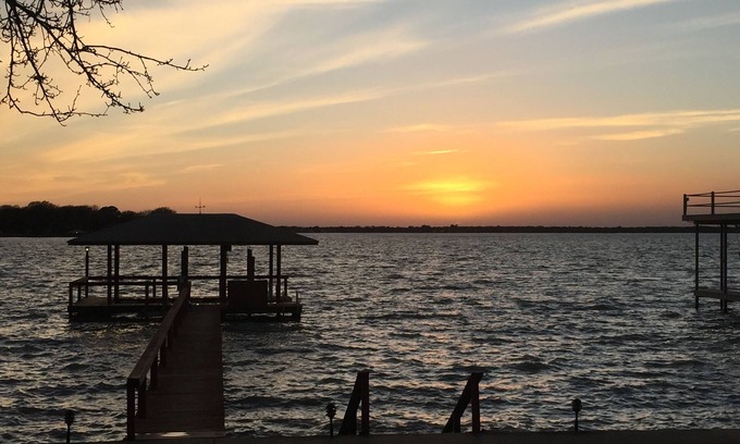 Carolyn Estates House | Enjoy the Best Sunsets on the Lake! Large cove with views across the lake!