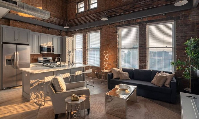 Over-the-Rhine Apartment | Entire Historic Building: Sleeps 30