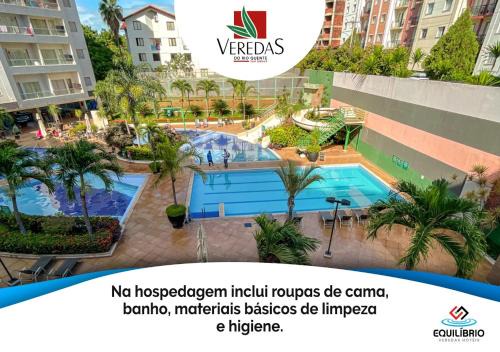Pousada do Rio Quente Apartment | Equilibrio Hotel Veredas Flat - Rio Quente Goias