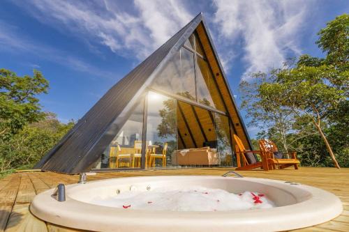 Ipameri House | Escape para a Natureza - Cabana c/Vista Incrível