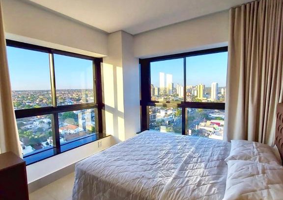 Jardim dos Estados Apartment | Estúdio Alto 22º andar e Elegante no Edifício Vertigo