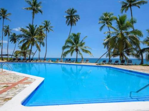 Villas Del Mar Apartment | Estancia Nana apartamento vista al mar piscina WIFI cocina completa aire acondicionado Lavadora secadora