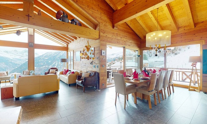Granges Ski Chalet | Etoiles des Neiges LUXE & JACUZZI chalet 12 pers