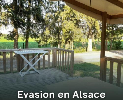 Boofzheim Ski Chalet | Evasion au cœur de l'Alsace - Bungalow familial pour 5