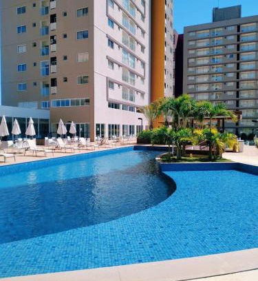 Bandeirantes Apartment | Evian Thermas Residence - Caldas Novas - GO