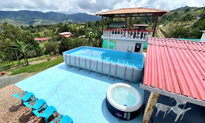 Dagua House | ๐ฒ๐๐Excellent view of the mountains Finca villa maju.๐๐๐ฒ