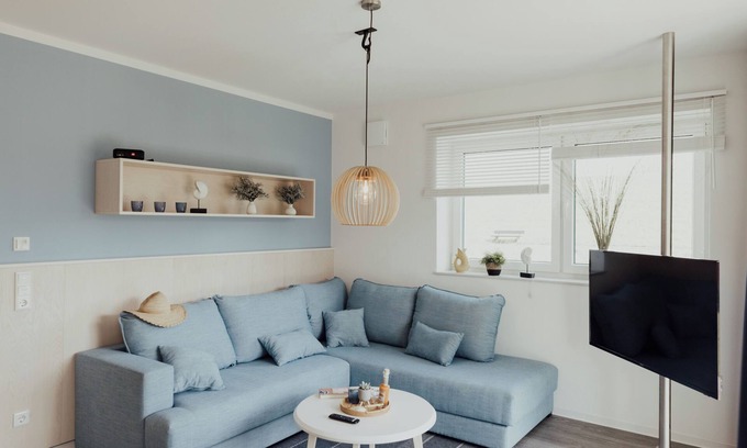 Wangerland Apartment | Experience maritime luxury in the "Kiebitz" coastal apartment