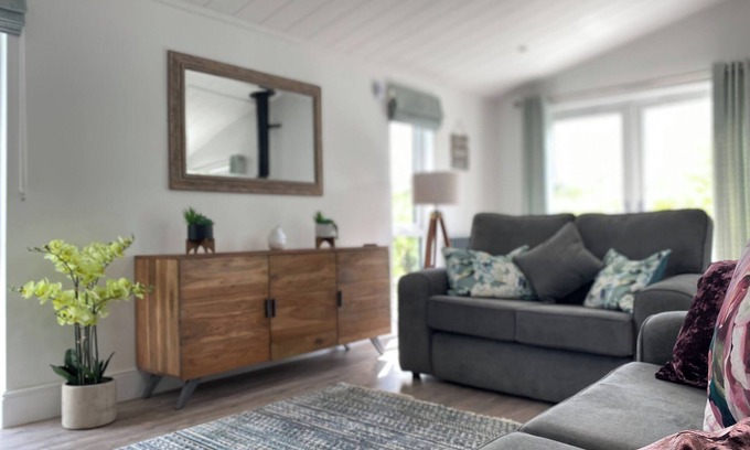 Clitheroe Ski Chalet | Experience the ultimate retreat in this stunning woodland lodge.
