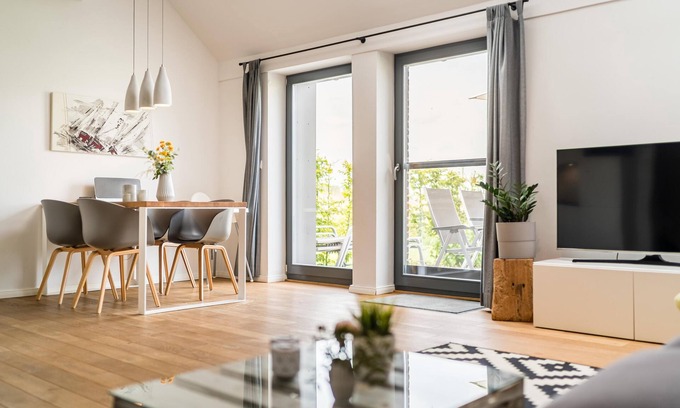 Dornum Apartment | "Experience unforgettable days at Gulfhof Polder72 right by the sea!"